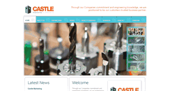 Desktop Screenshot of castle-engineering.co.uk