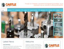 Tablet Screenshot of castle-engineering.co.uk